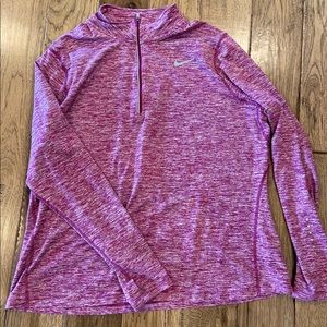 purple nike quarter zip